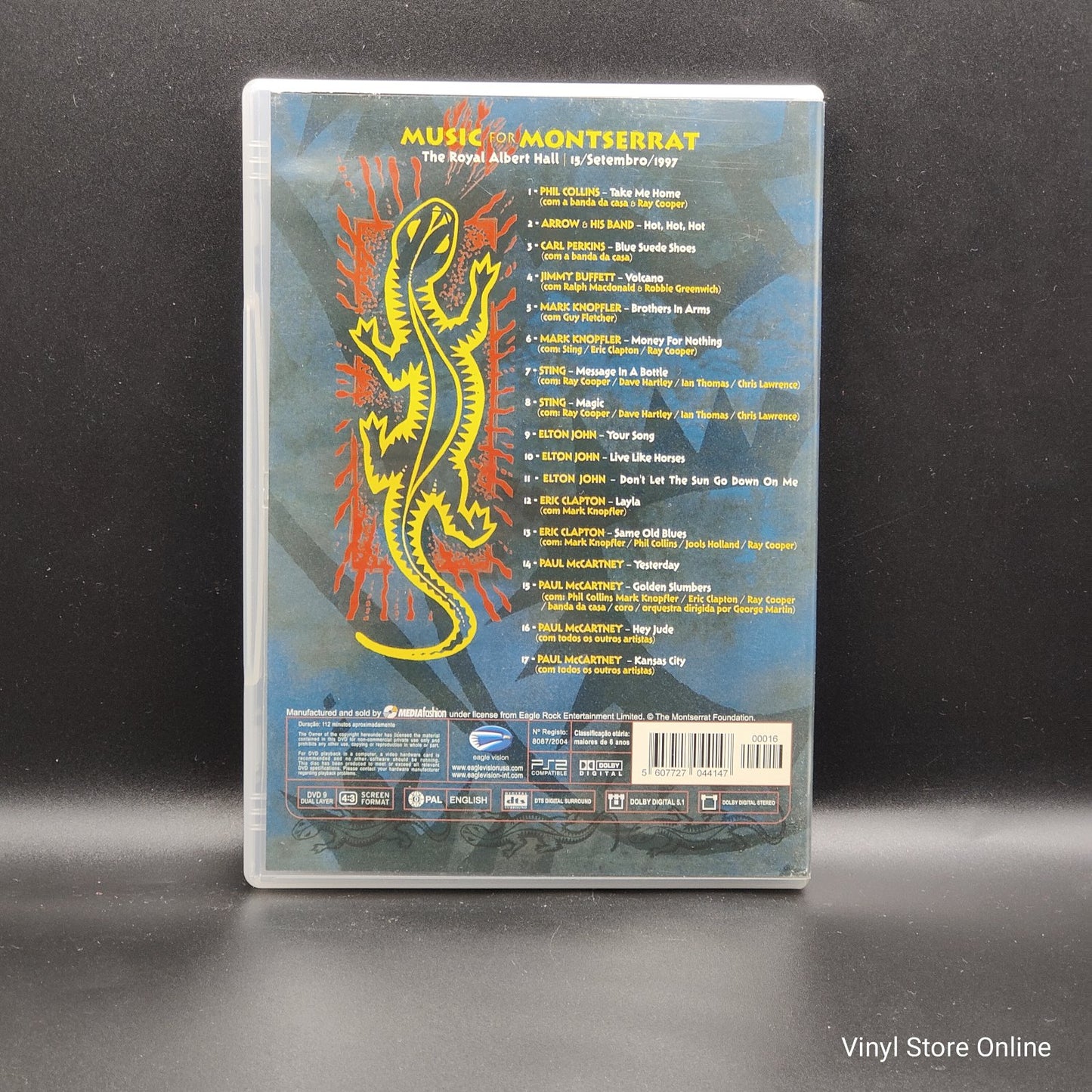 Various - Music For Montserrat (DVD Música)