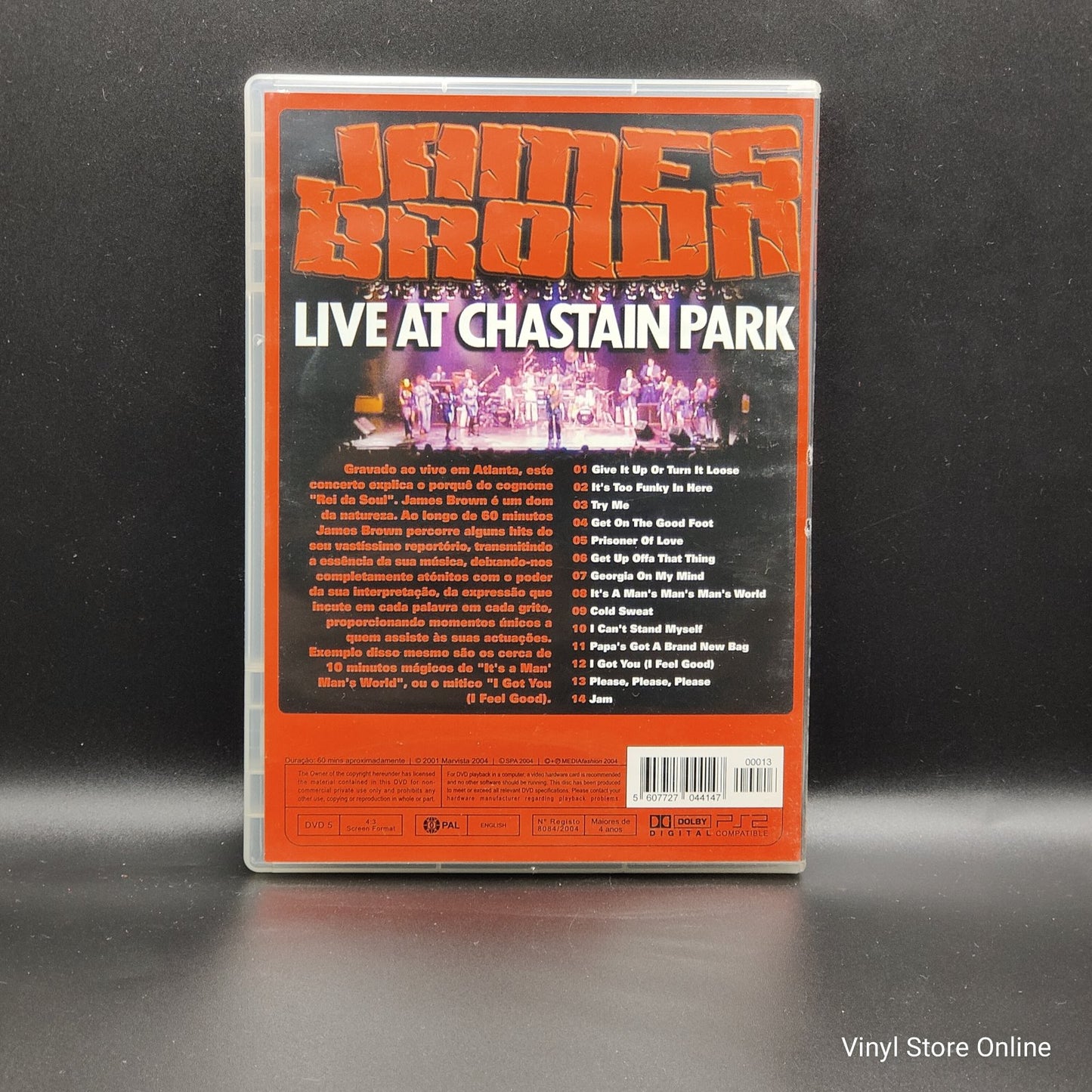James Brown - Live At Chastain Park (DVD Música)