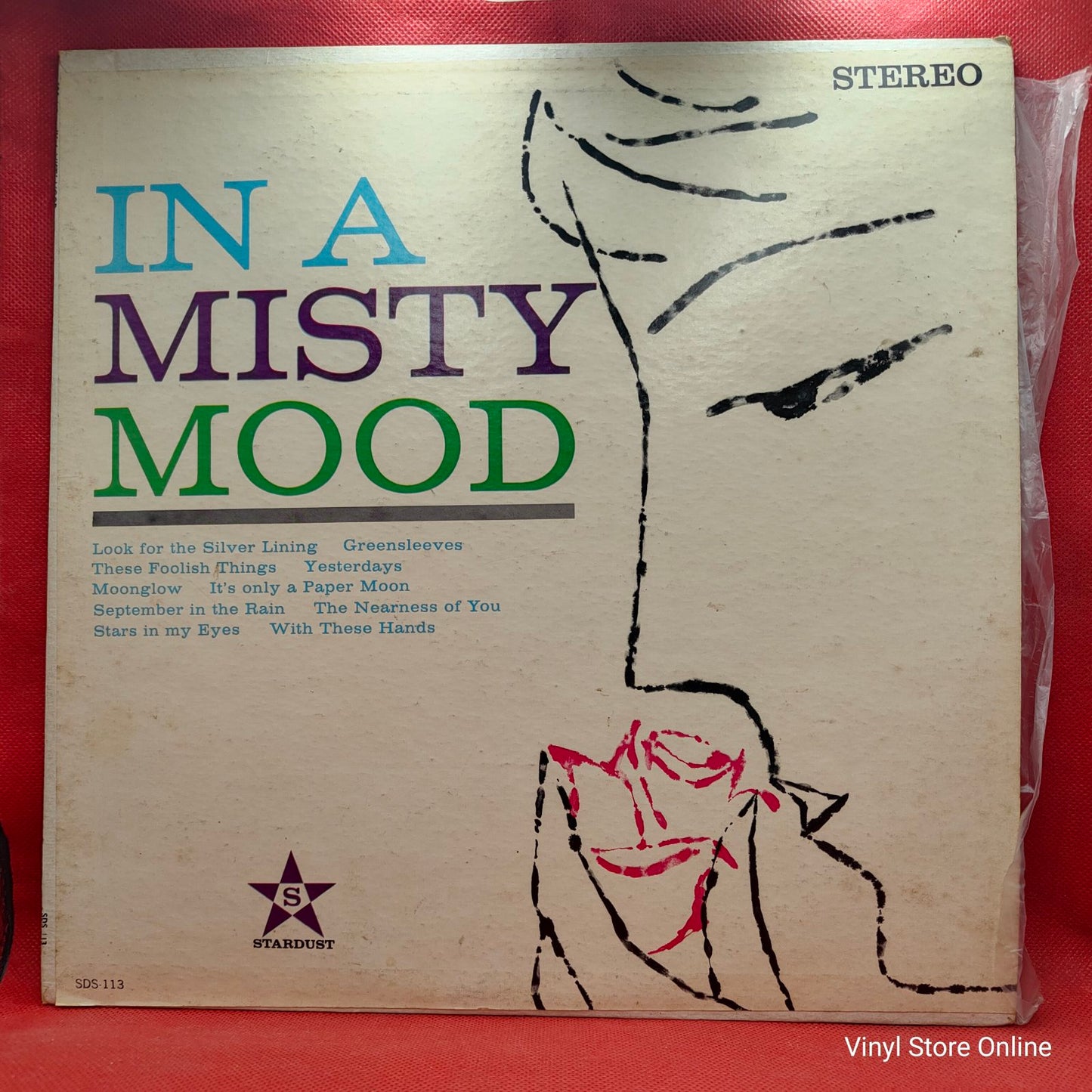 Frank Melville And His Stardust Strings - In A Misty Mood (LP)
