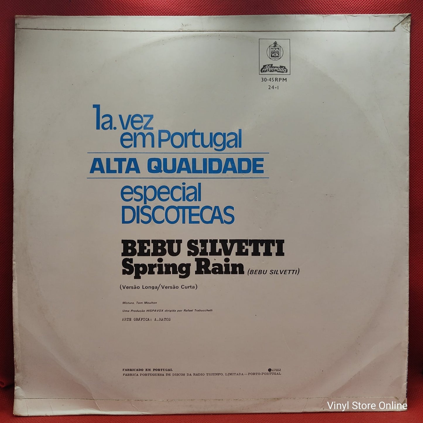 Bebu Silvetti - Spring Rain (LP)