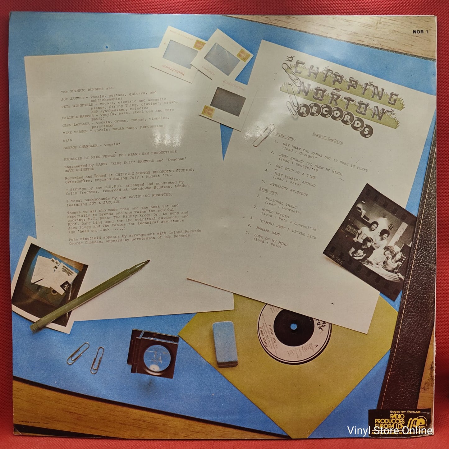 Olympic Runners - Hot To Trot (LP)