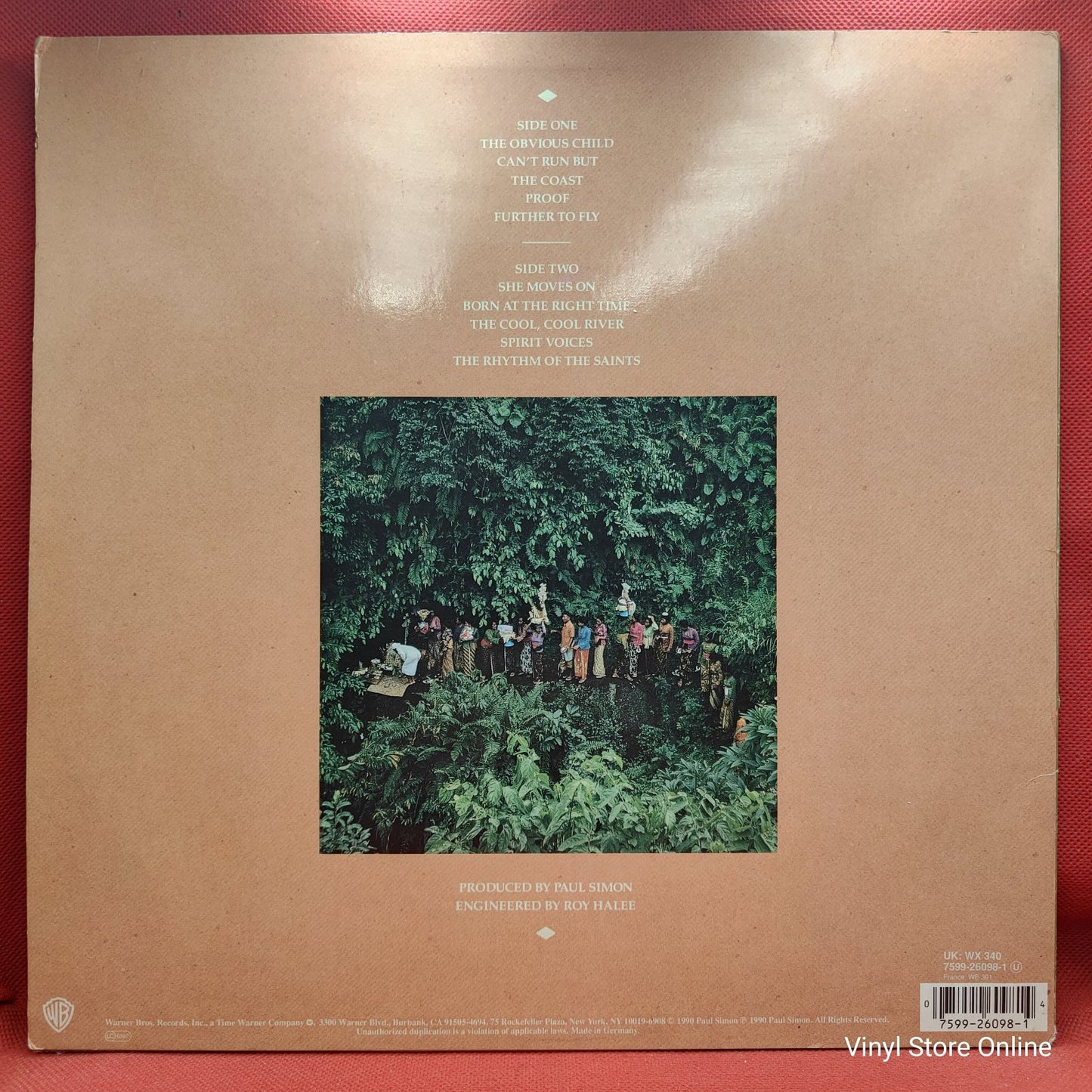 Paul Simon - The Rhythm Of The Saints (LP)
