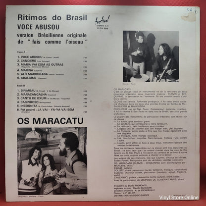 Os Maracatu - Ritimos Do Brasil (LP)