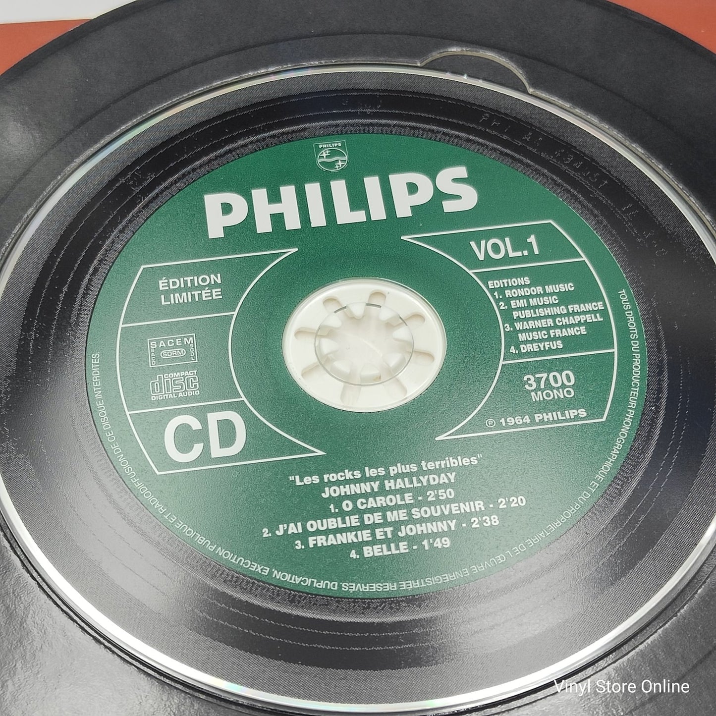 Johnny Hallyday - Les Rocks Les Plus Terribles (3xCD)