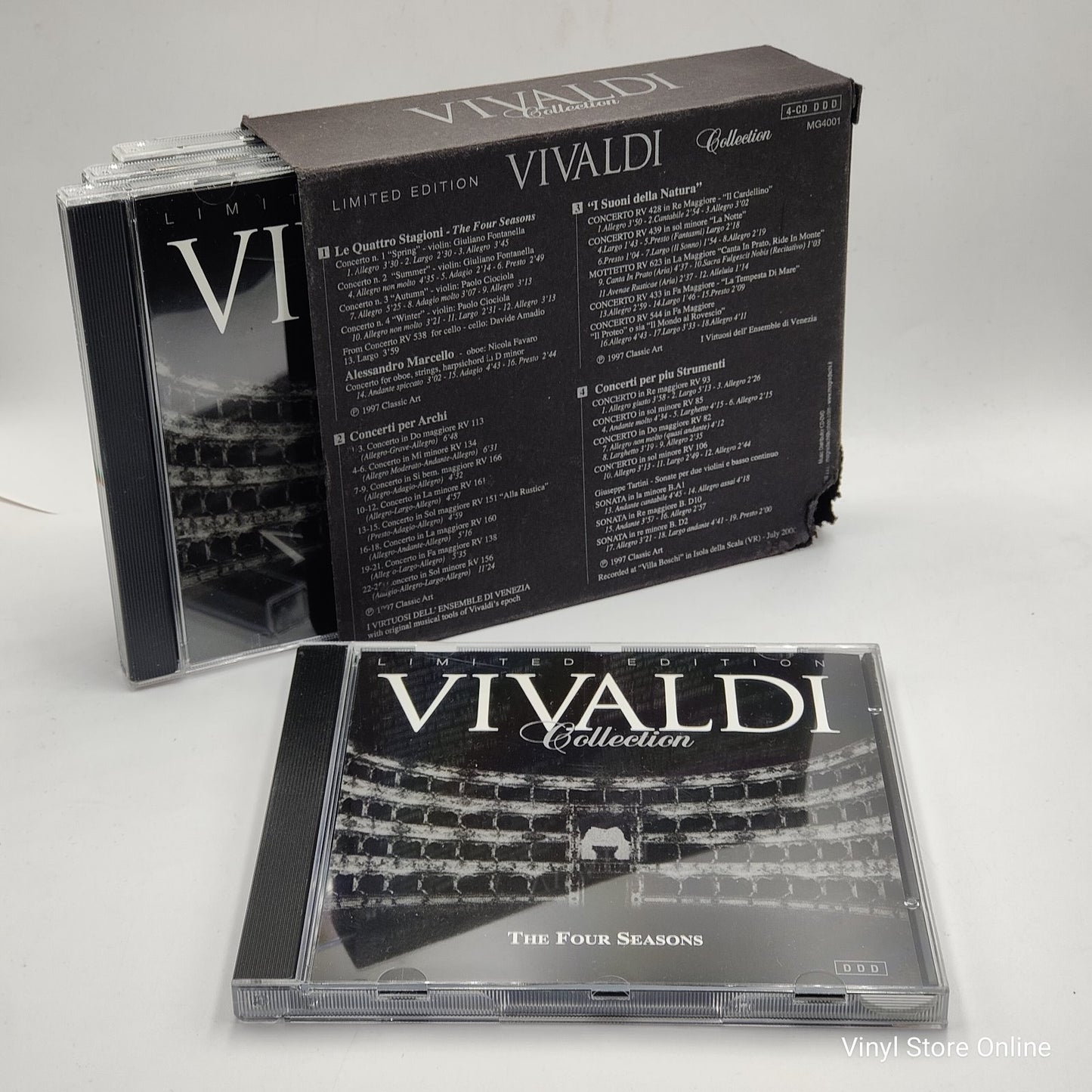 Vivaldi Collection - Concerti and Symphonies Limited Edition (4CD)