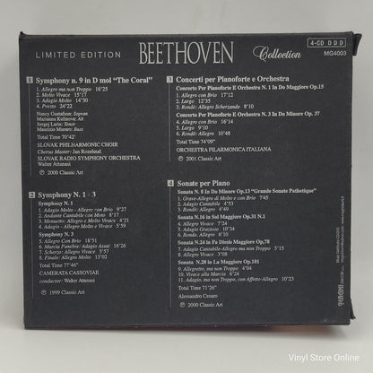 Beethoven Collection - Sonata, Concerti, Symphonies (4CD)
