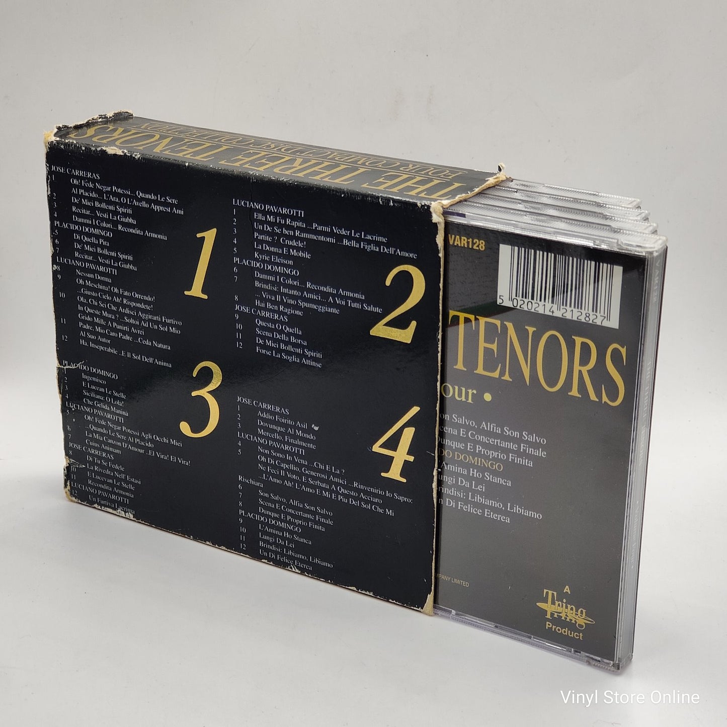 Jose Carreras, Luciano Pavarotti, Placido Domingo - The Three Tenors (4xCD)