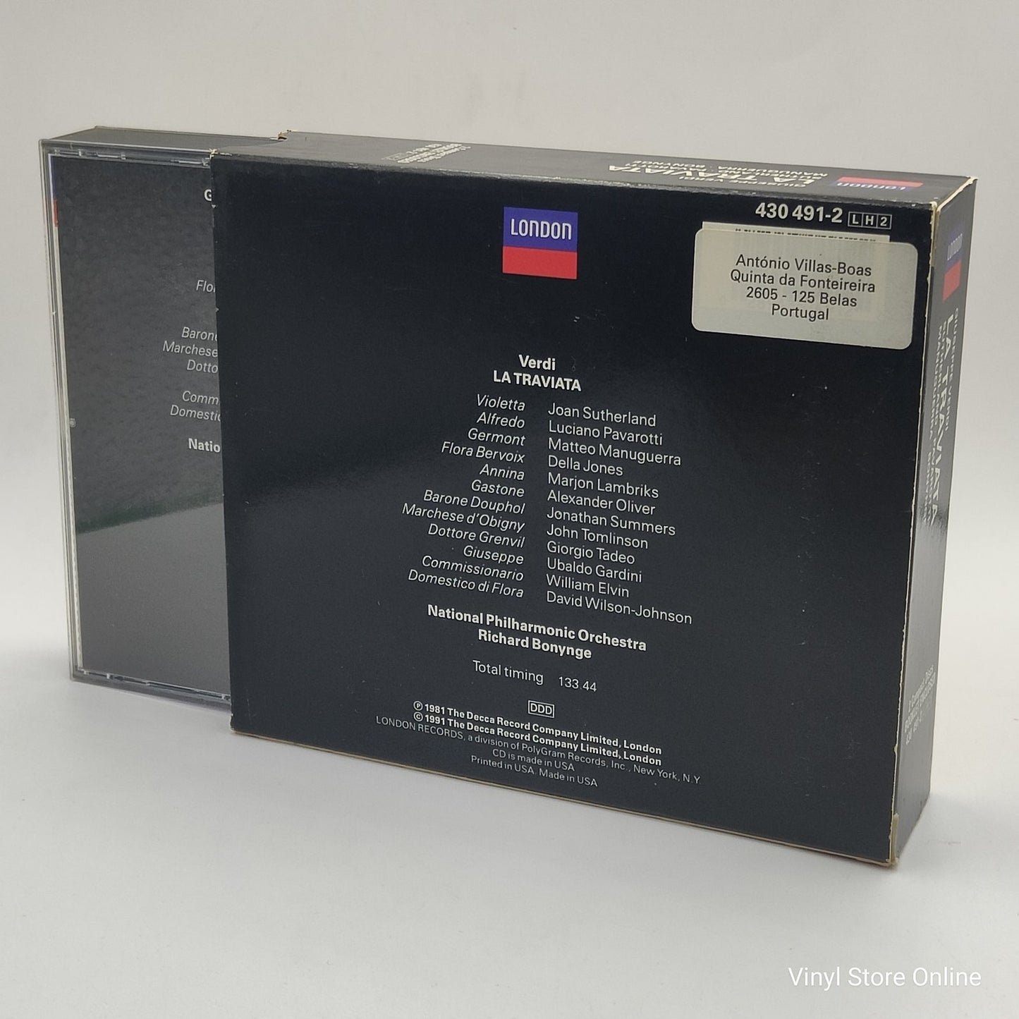 Verdi, Sutherland, Pavarotti - La Traviata (CD)