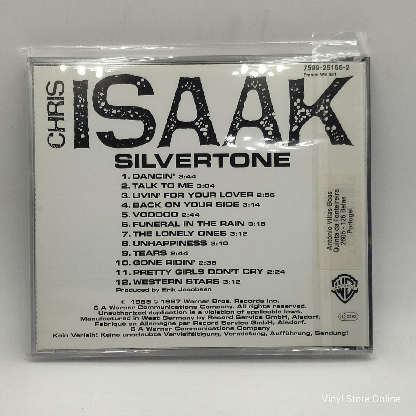 Chris Isaak - Silvertone (CD)