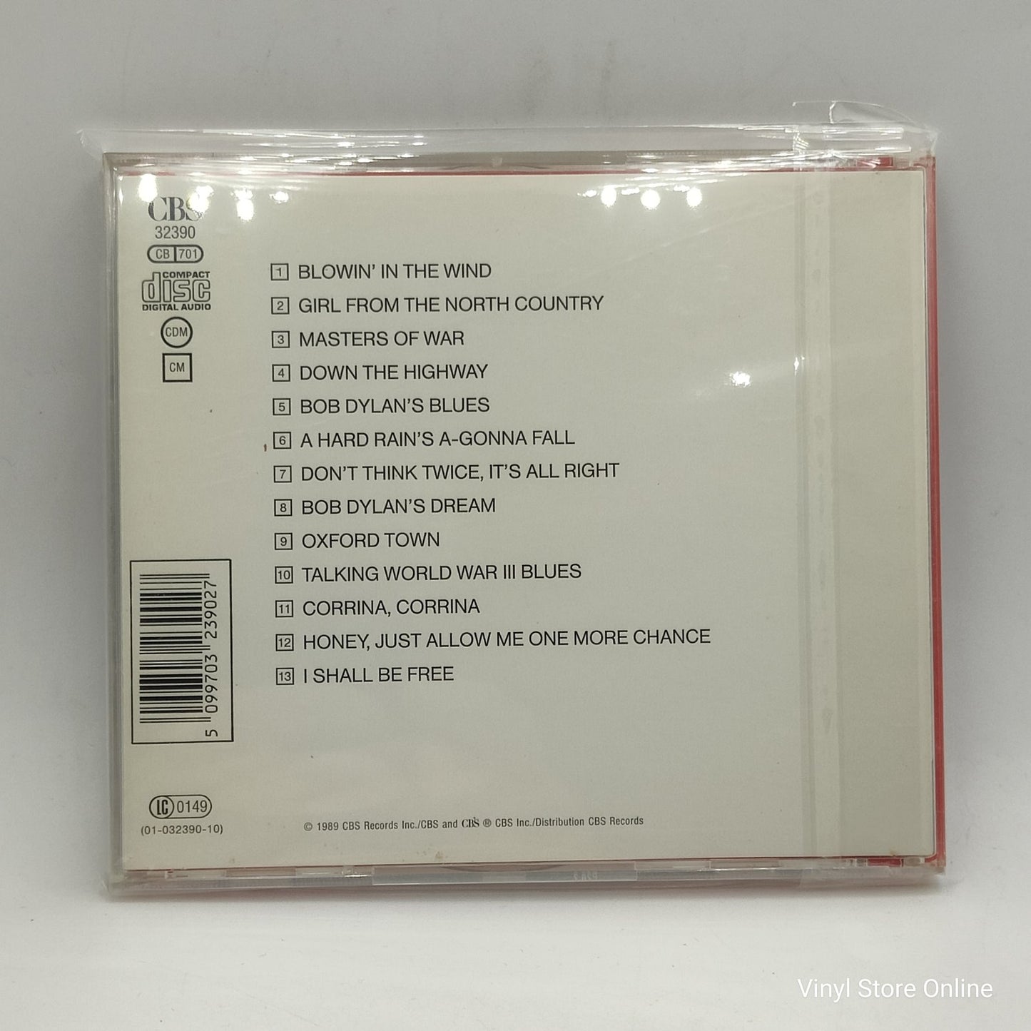 Bob Dylan - The Freewheelin' Bob Dylan (CD)