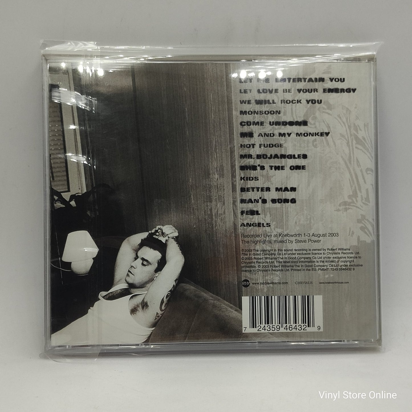 Robbie Williams - Live Summer 2003 (CD)