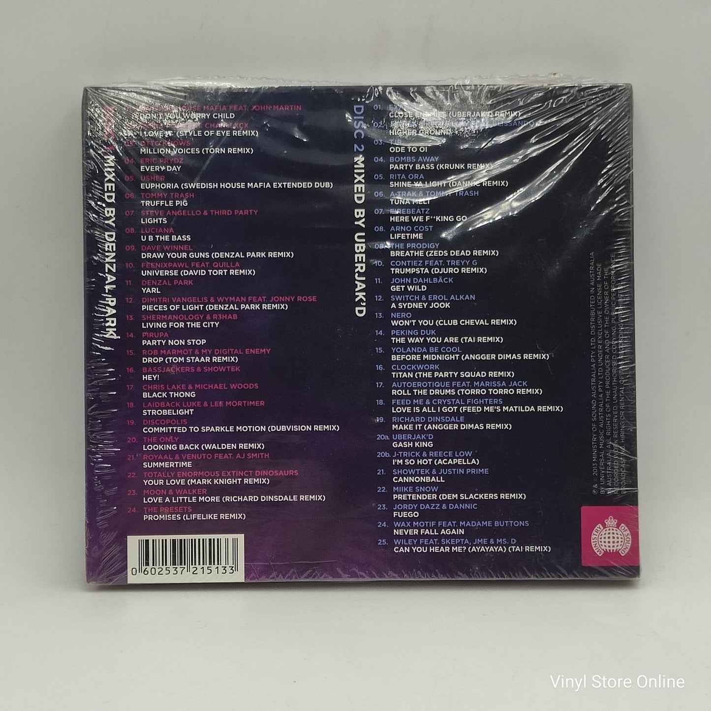 Denzal Park & Uberjak'd - Clubbers Guide To 2013 (2xCD)