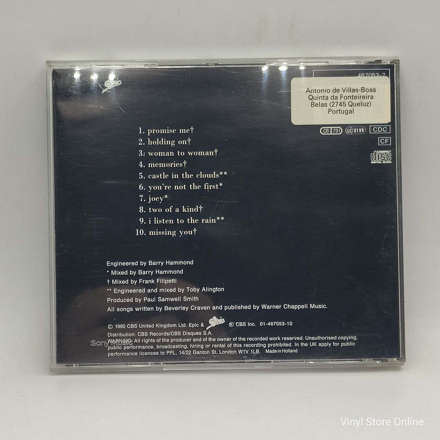 Beverley Craven - Beverley Craven. (CD)