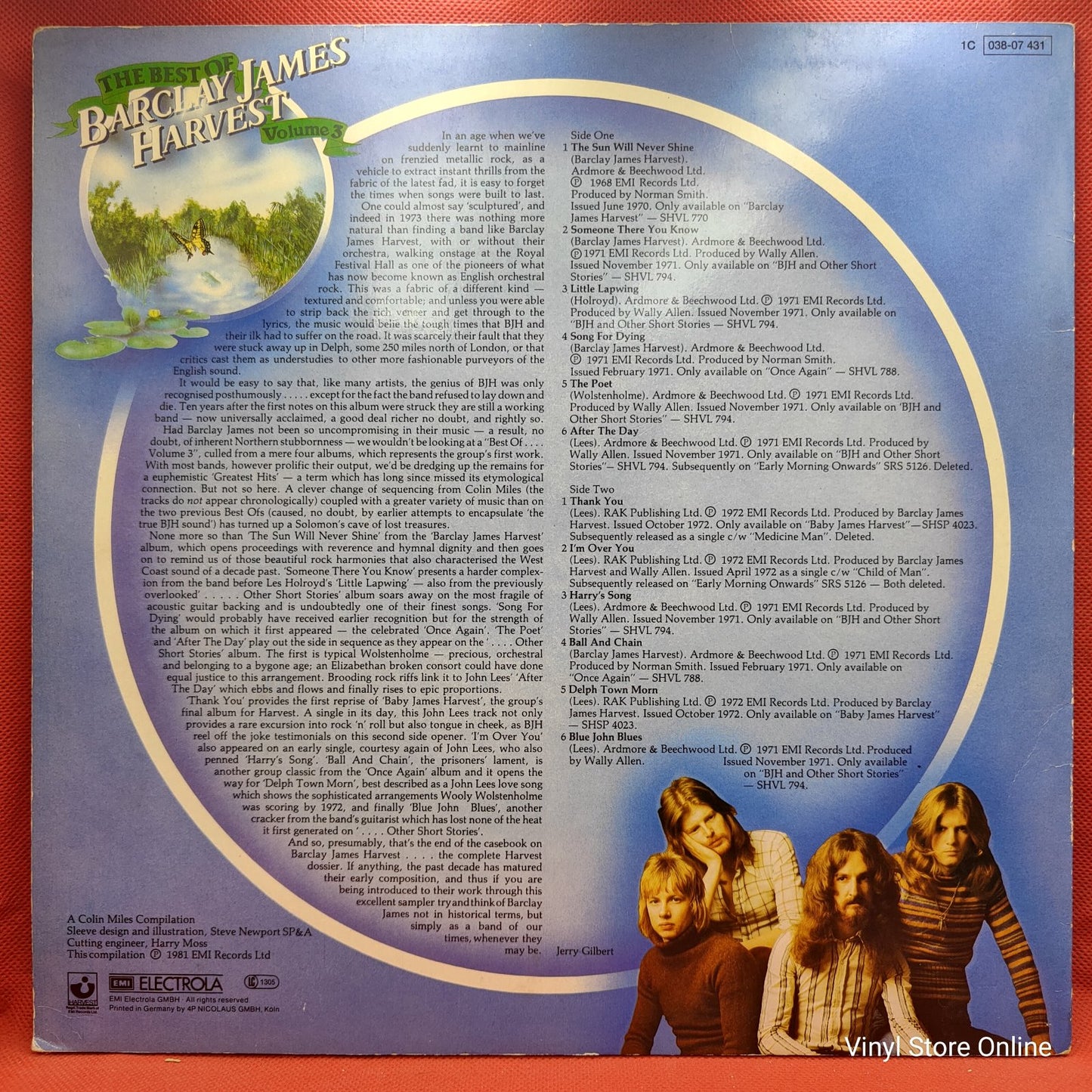 Barclay James Harvest - The Best Of Barclay James Harvest Volume 3 (LP)