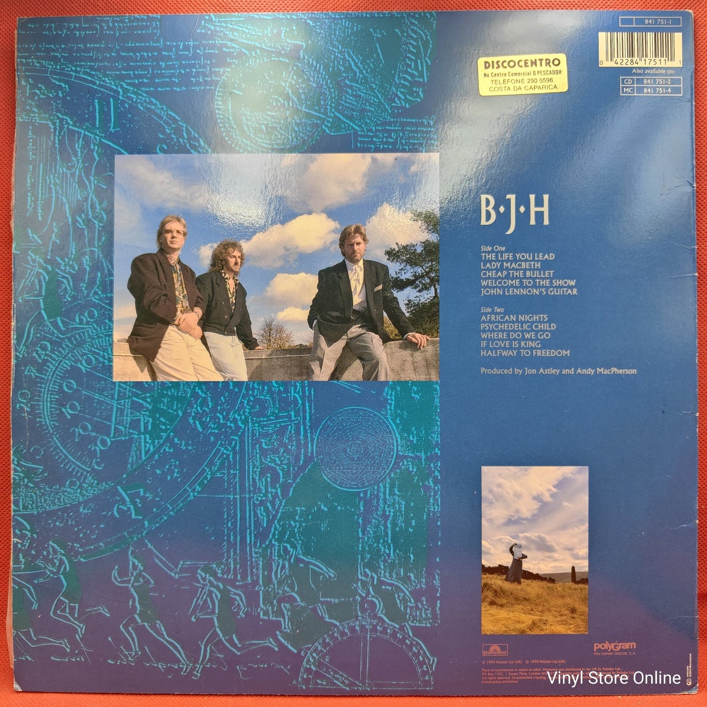 B.J.H. - Welcome To The Show (LP)
