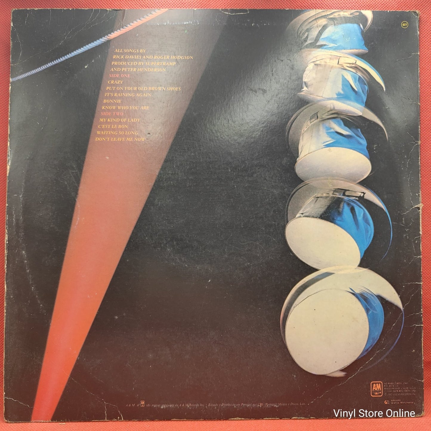 Supertramp - "...Famous Last Words..." (LP)