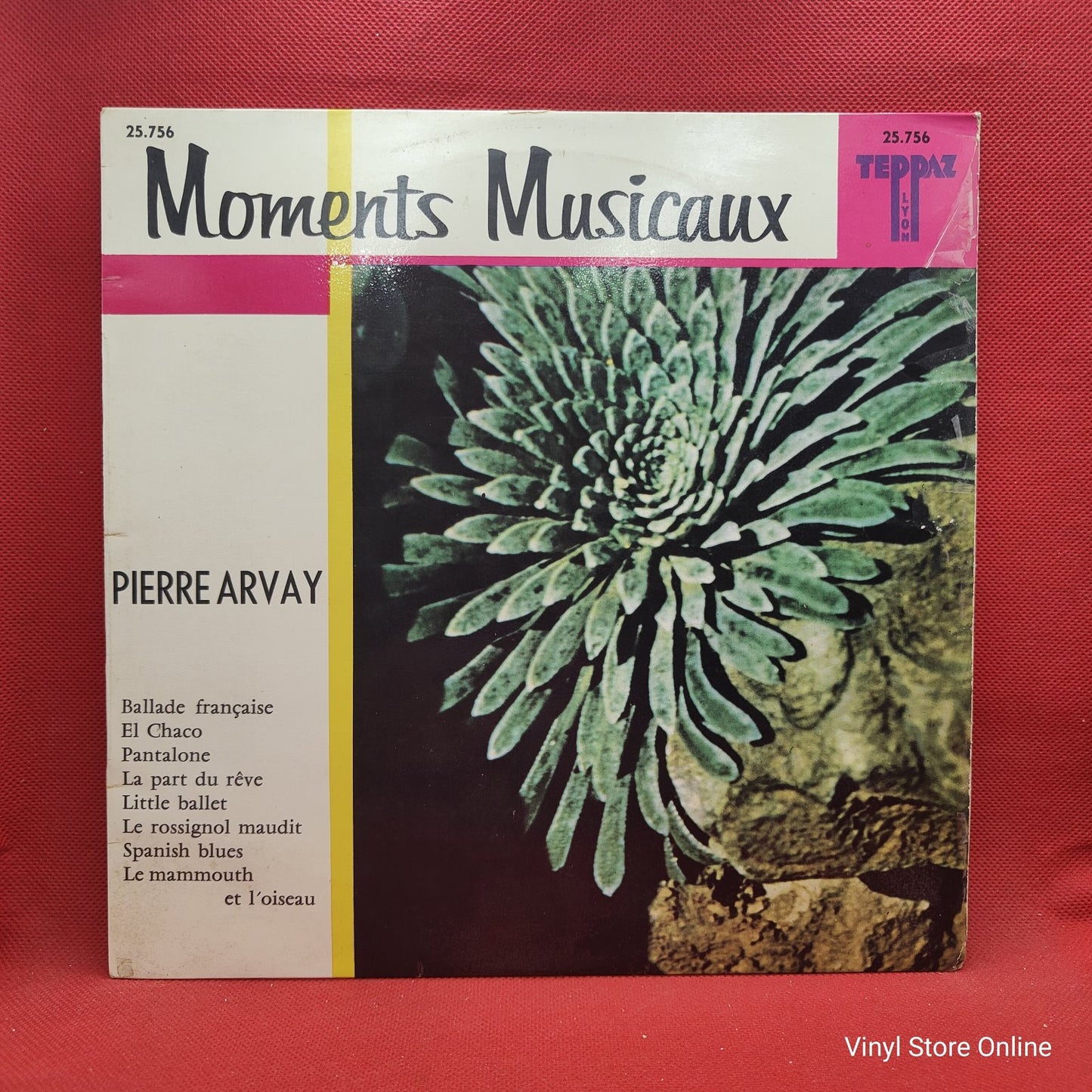 Pierre Arvay - Moments Musicaux (10 Polegadas)