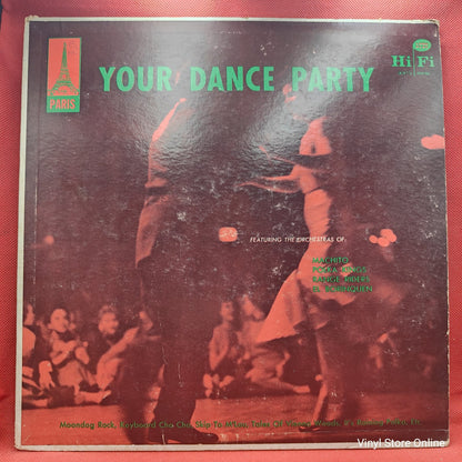 Various - Your Dance Party ft The Orchestras of Machito, Polka Kings, Range Riders, El Borinquen (LP)