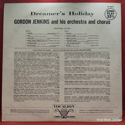 Gordon Jenkins And His Orchestra And Chorus - Dreamer's Holiday (LP)