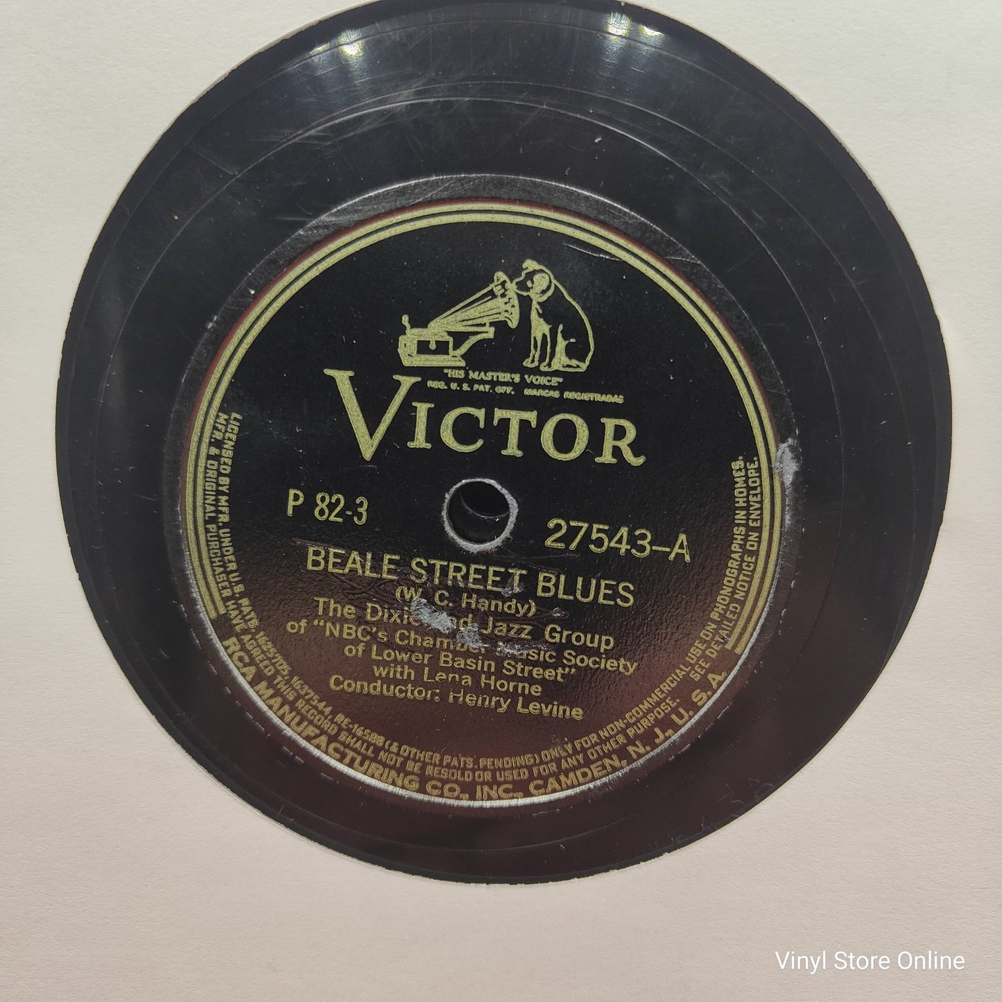 The Dixieland Jazz Group Of NBC's Chamber Music Society Of Lower Basin Street / Lena Horne - The Birth Of The Blues (An Album Of W. C. Handy Music) (4x78RPM)