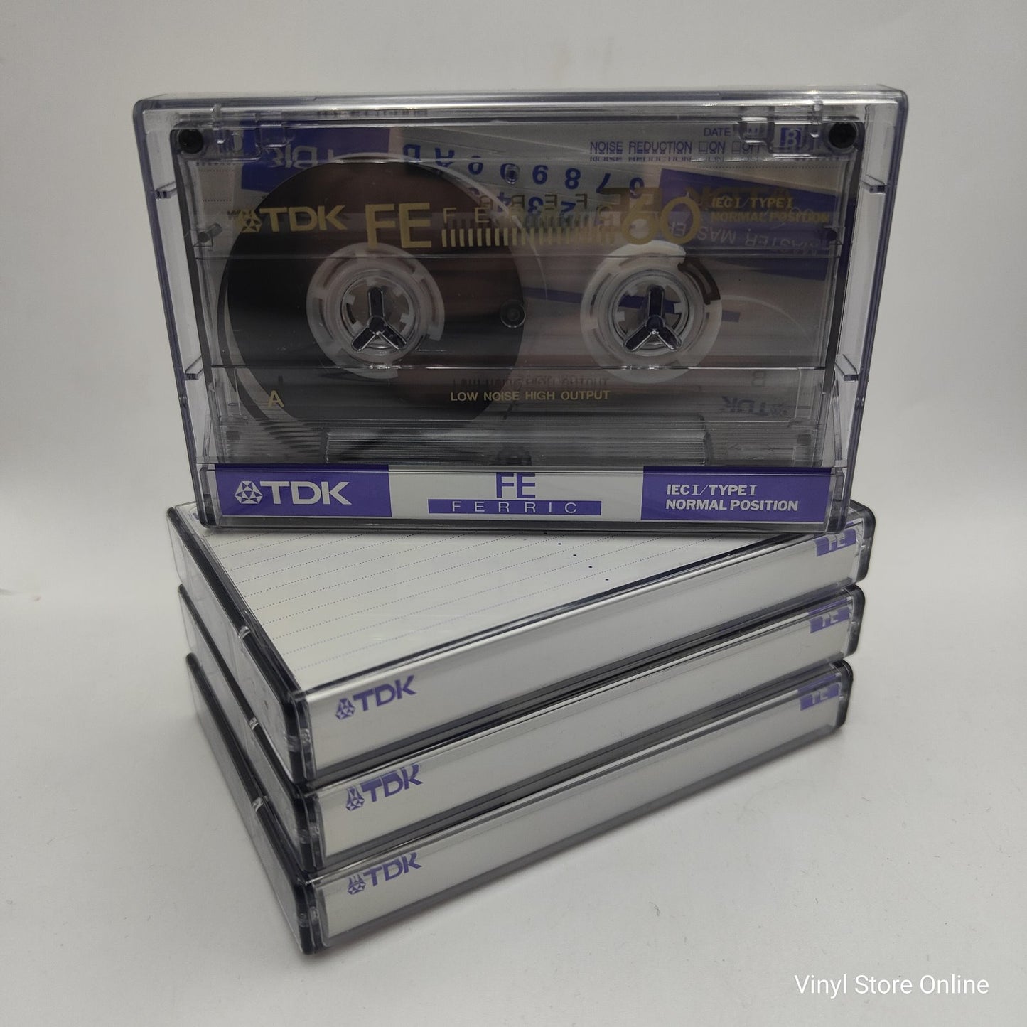 Cassettes TDK FE Ferric Tipo I 60 minutos