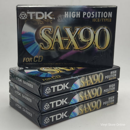 Cassettes TDK SA-X90 High Position