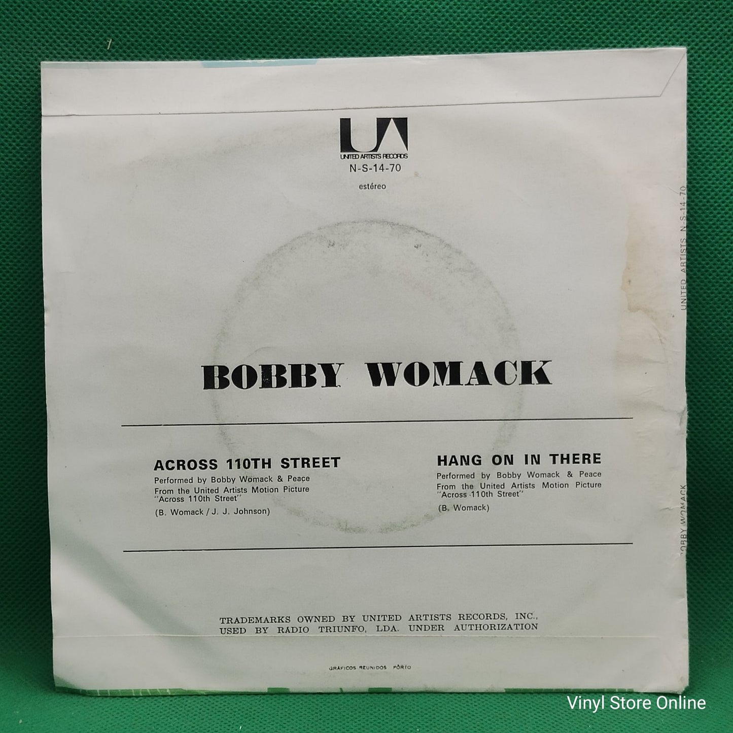 Bobby Womack And Peace (4) - Across 110th Street / Hang On In There (SP)