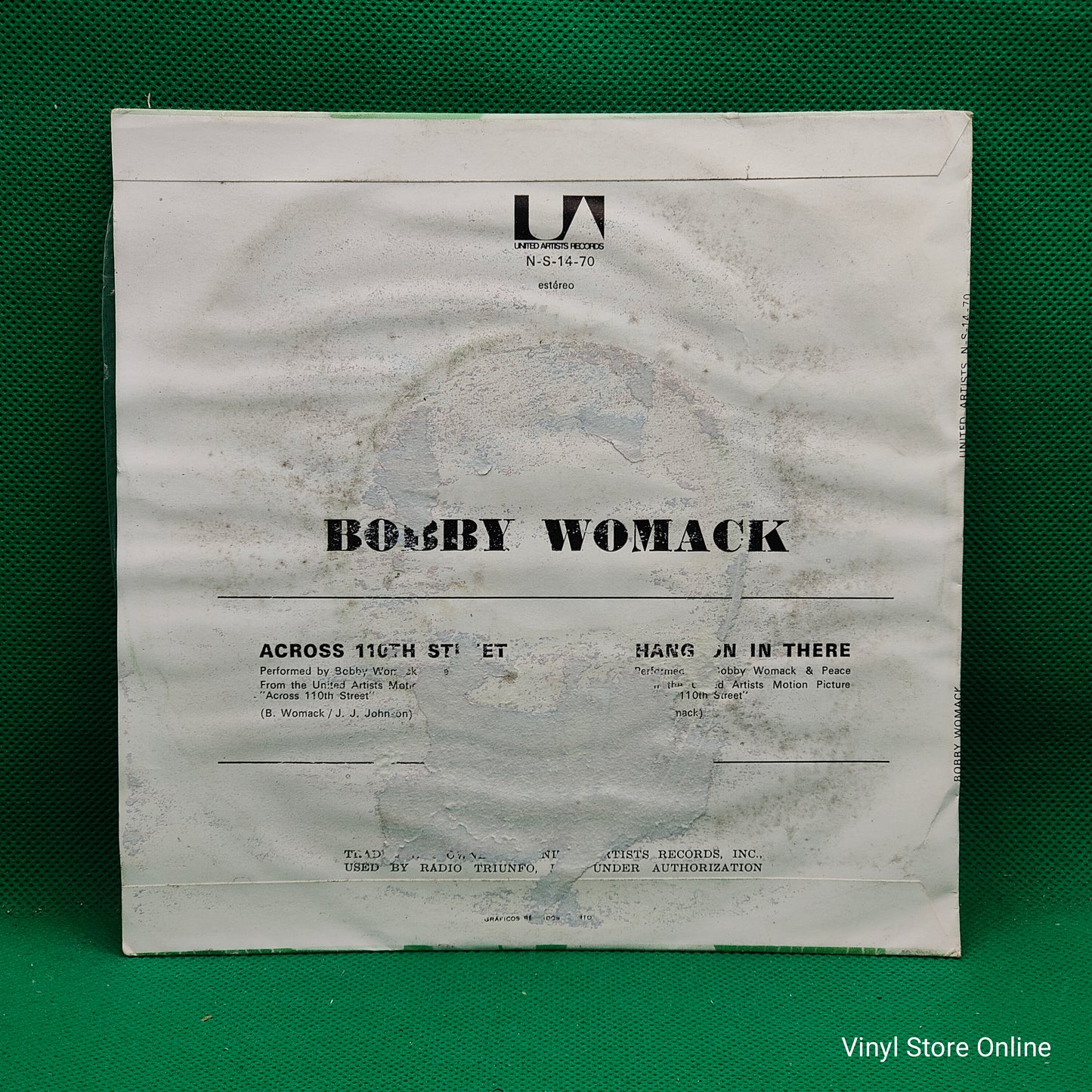 Bobby Womack And Peace (4) - Across 110th Street / Hang On In There (SP)