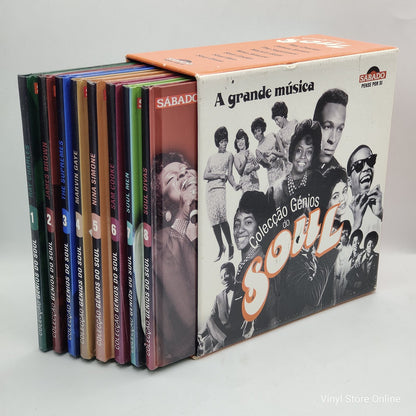 Varios - Colecção Génios Do Soul (8xCD)