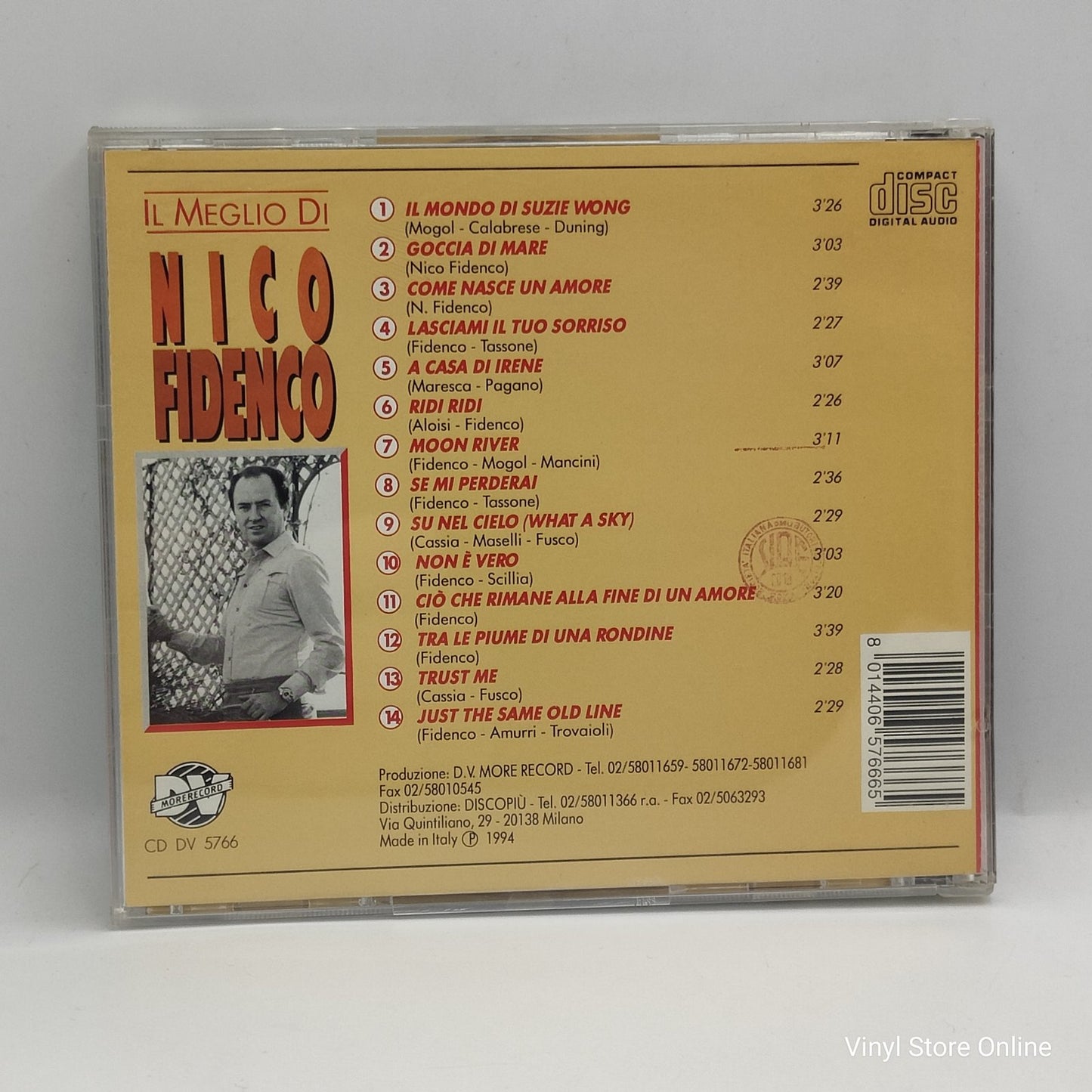 Nico Fidenco - Il Meglio Di Nico Fidenco (CD)