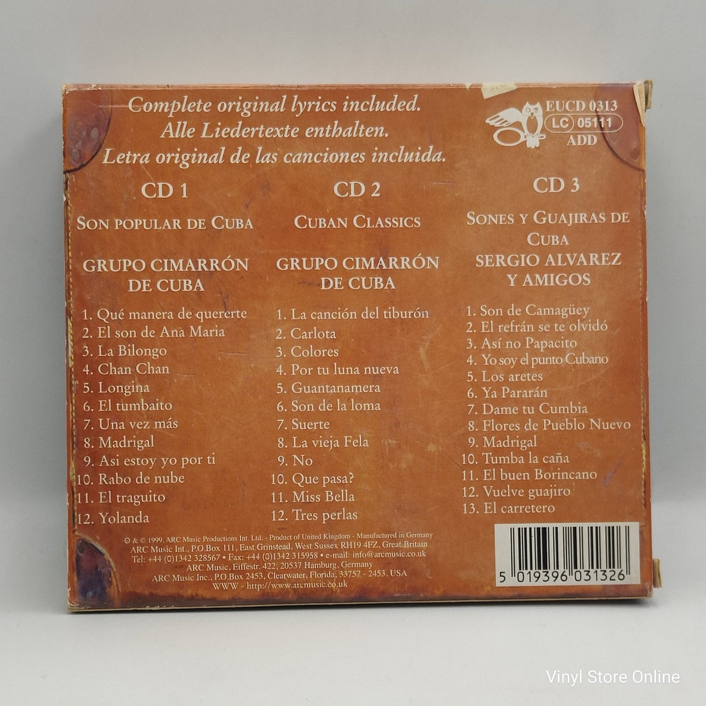 Varios - La Musica Cubana (3xCD)