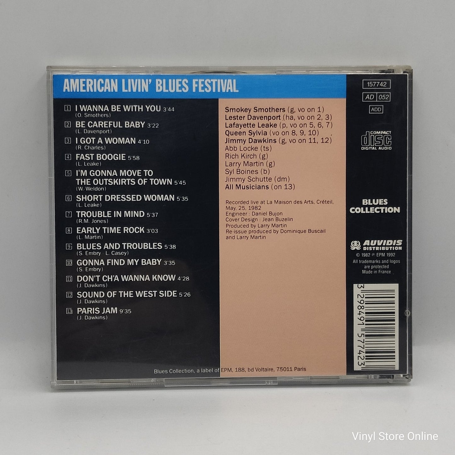 Various - American Livin' Blues Festival (CD)