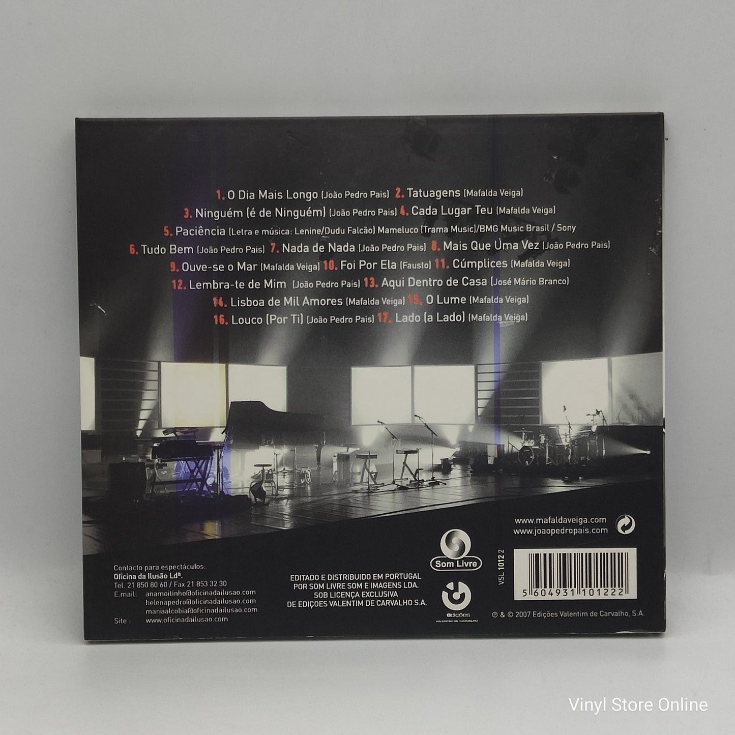 Mafalda Veiga & João Pedro Pais - Lado A Lado (CD)