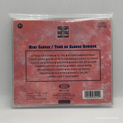 Mimi Gaspar, Tomé de Barros Queiroz - O Melhor Dos Melhores (CD)