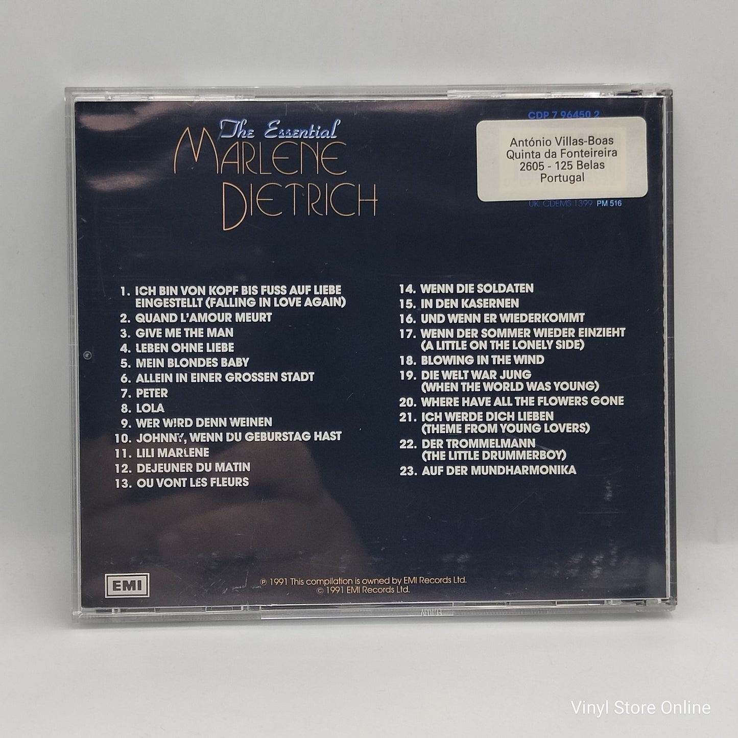 Marlene Dietrich - The Essential Marlene Dietrich (CD)