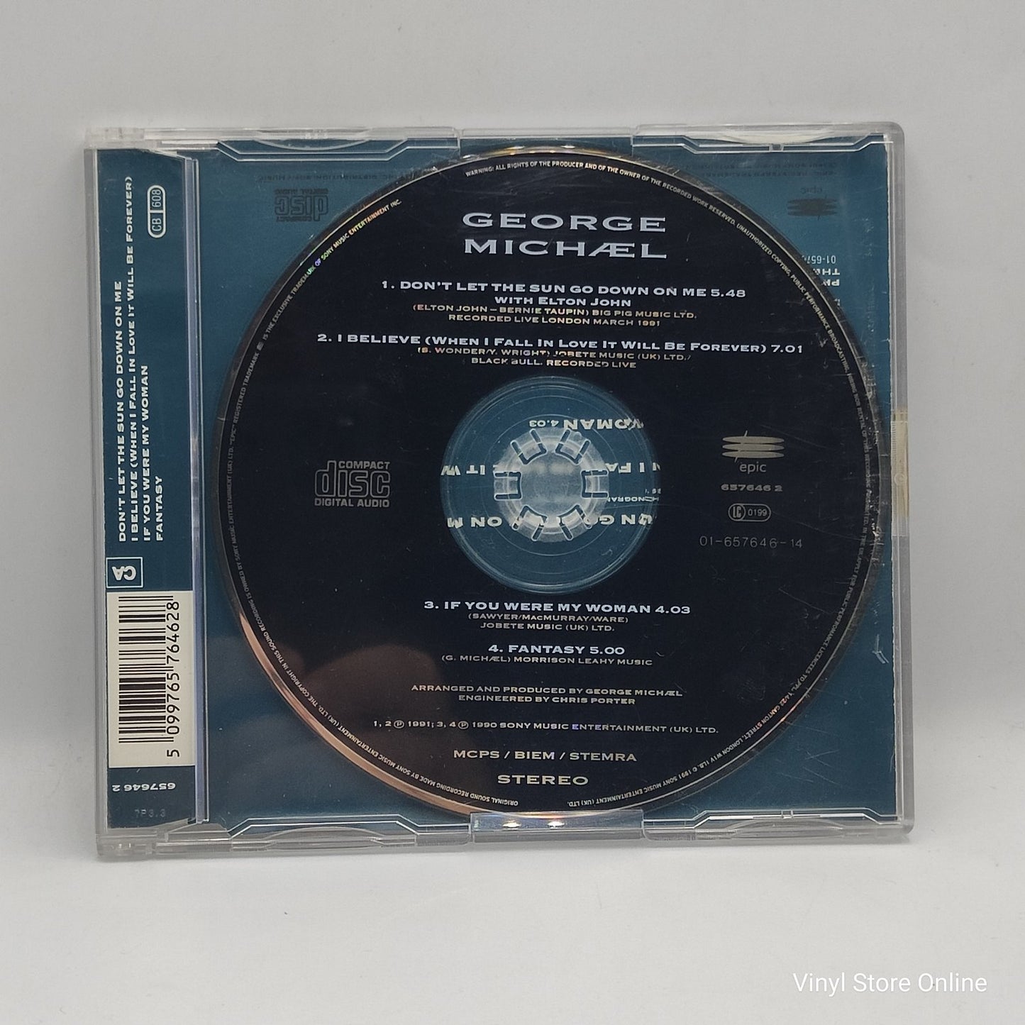 George Michael / Elton John - Don't Let The Sun Go Down On Me (CD)