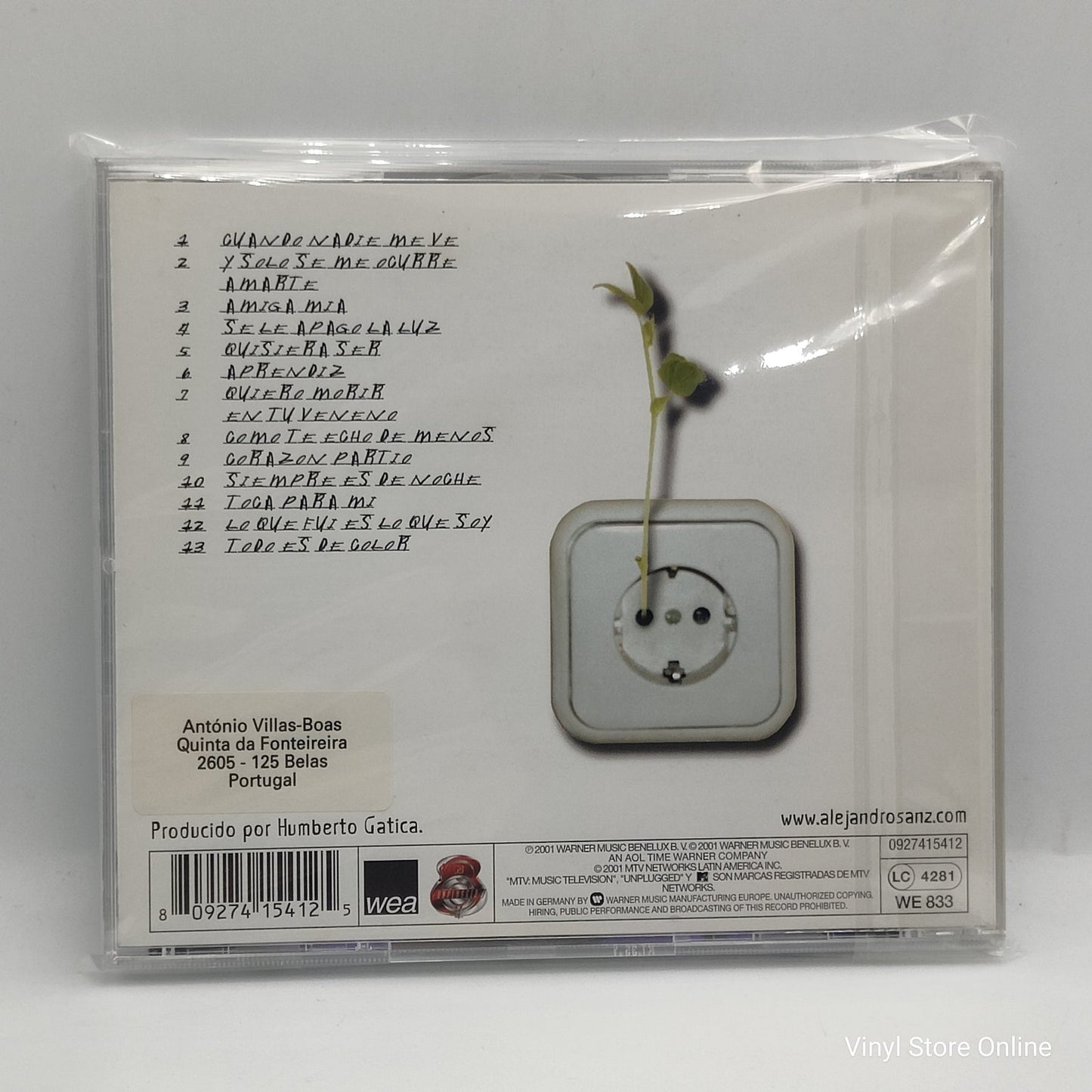 Alejandro Sanz - MTV Unplugged (CD)