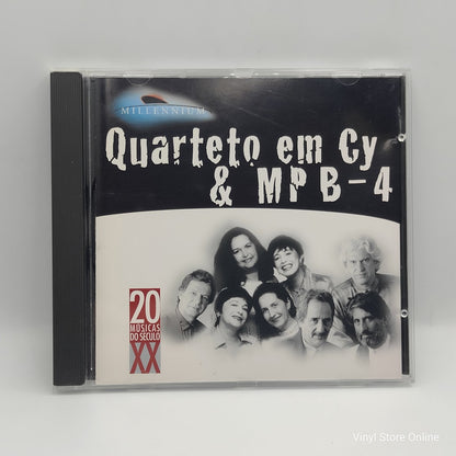 Quarteto Em Cy & MPB4 - Millennium - 20 Músicas Do Século XX (CD)