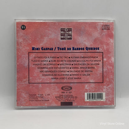 Mimi Gaspar, Tomé de Barros Queiroz - O Melhor Dos Melhores (CD)