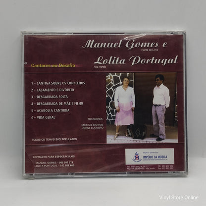 Manuel Gomes (8) & Lolita Portugal - Cantares Ao Desafio (CD)