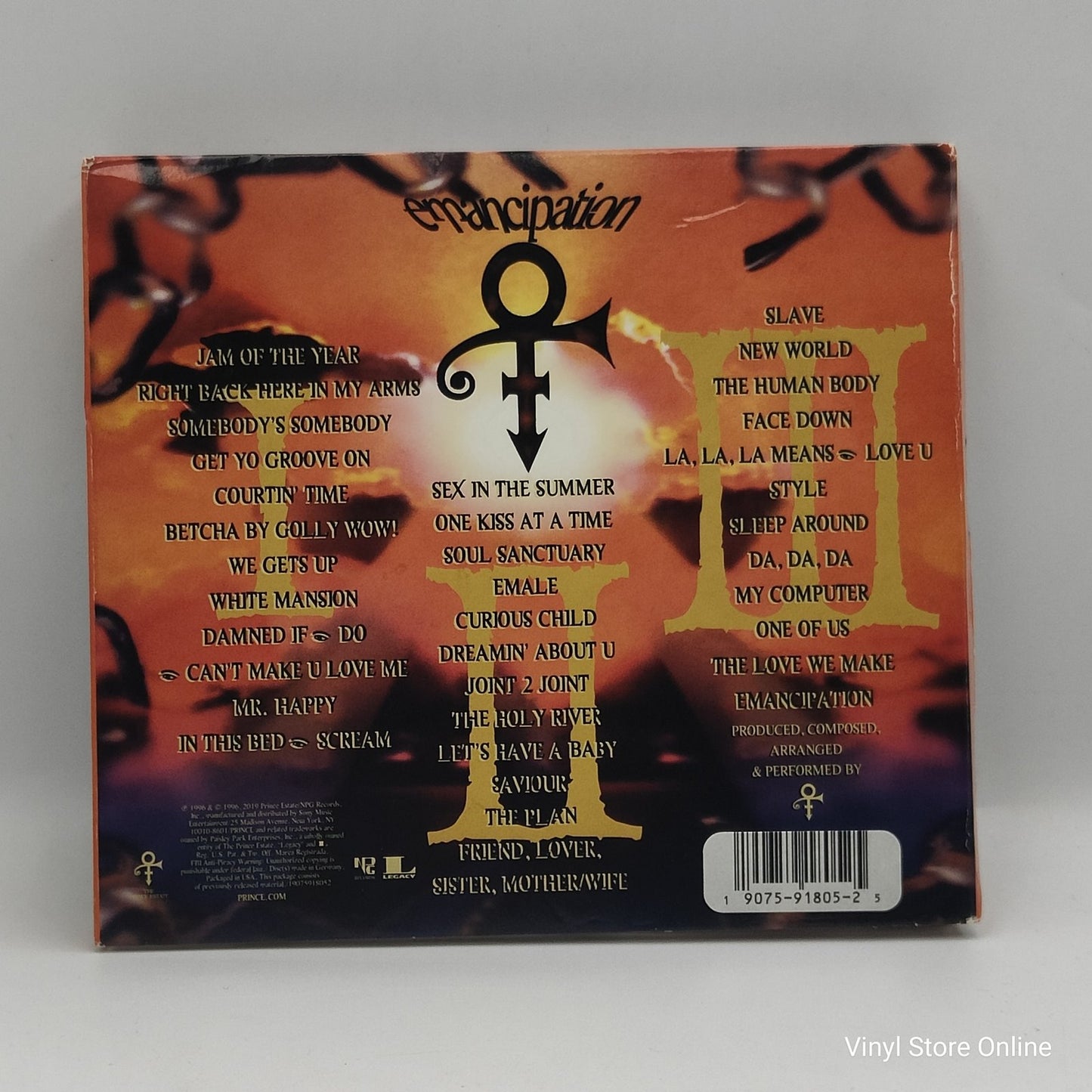 The Artist (Formerly Known As Prince) - Emancipation (3xCD)