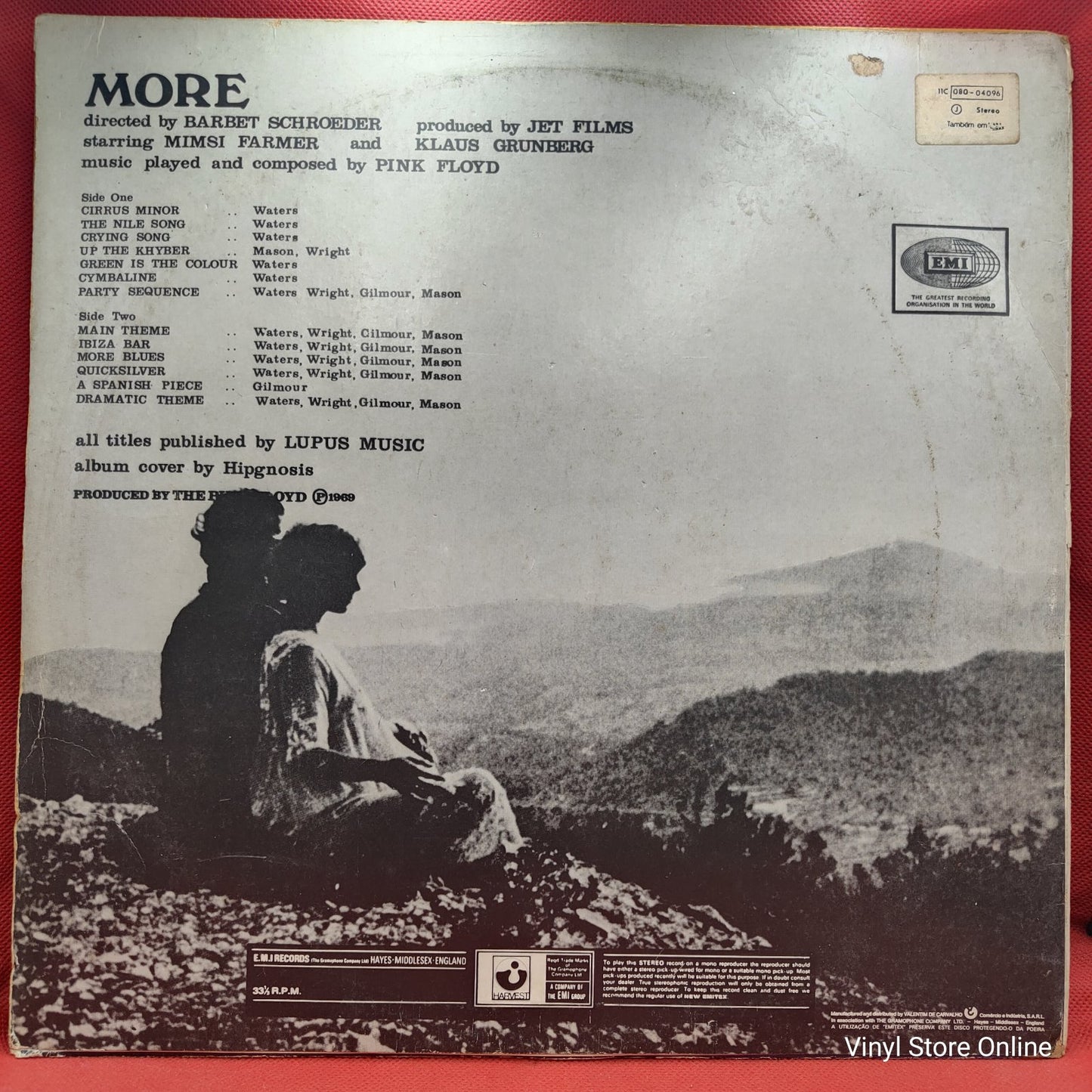 Pink Floyd - Soundtrack From The Film "More" (LP)