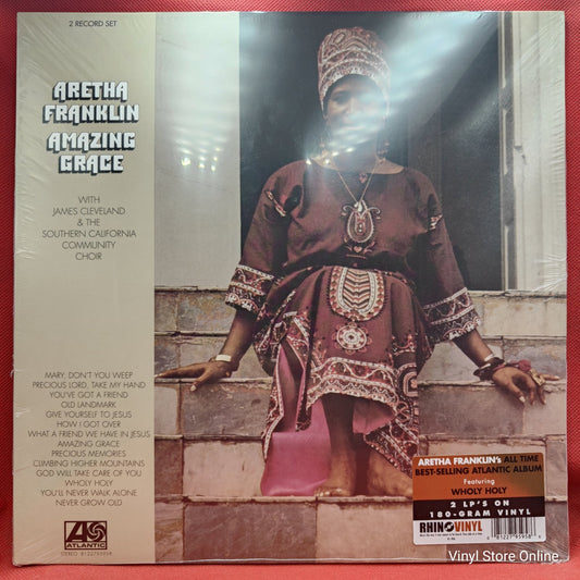 Aretha Franklin With James Cleveland* & The Southern California Community Choir - Amazing Grace (2xLP)