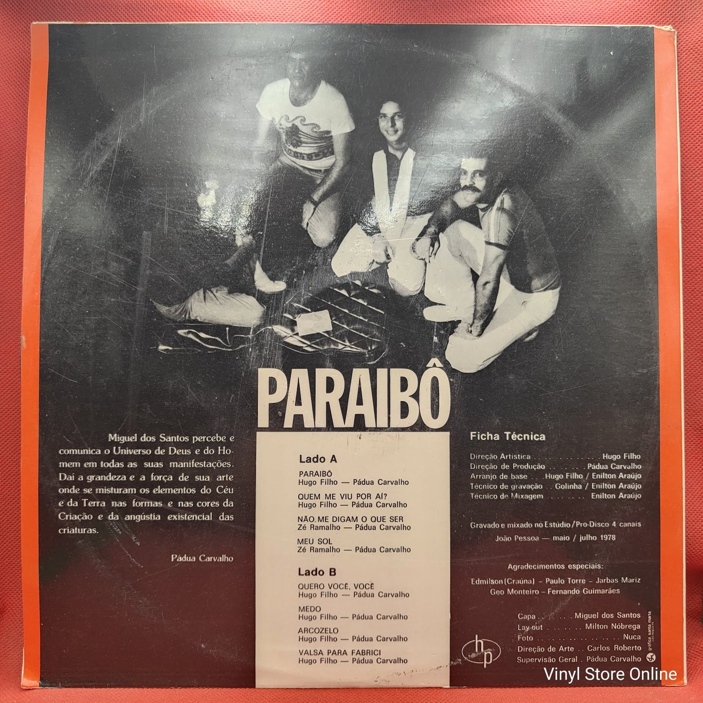 Hugo Filho - Paraibô (LP)