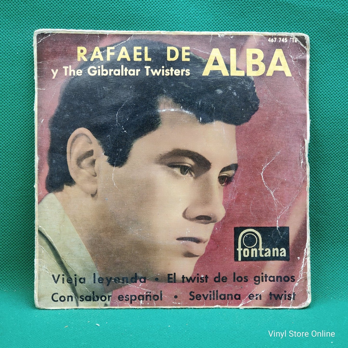 Rafael De Alba Y The Gibraltar Twisters - Vieja Leyenda (EP)