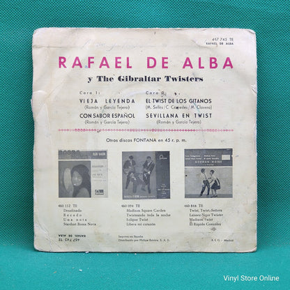 Rafael De Alba Y The Gibraltar Twisters - Vieja Leyenda (EP)