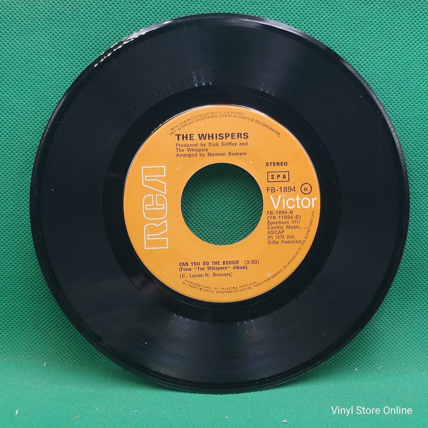 The Whispers - And The Beat Goes On / Can You Do The Boogie (SP)
