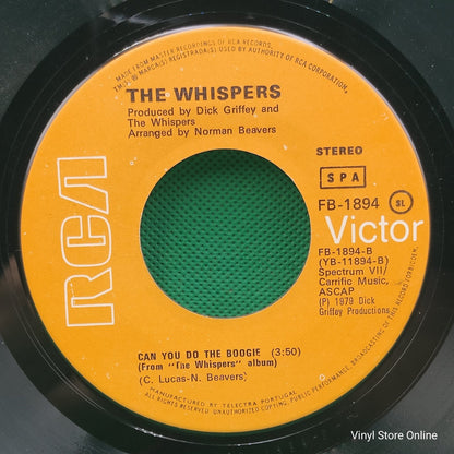 The Whispers - And The Beat Goes On / Can You Do The Boogie (SP)