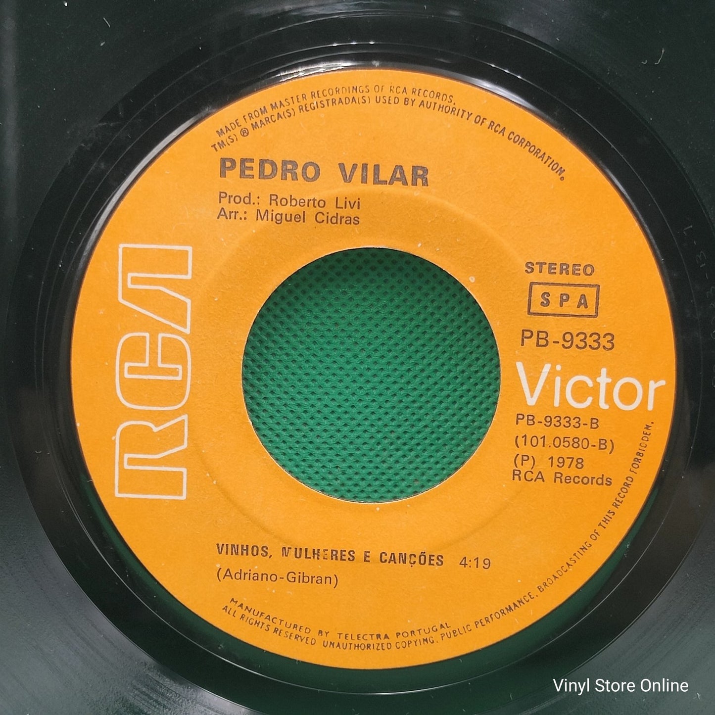 Pedro Vilar - Canto A Portugal (SP)