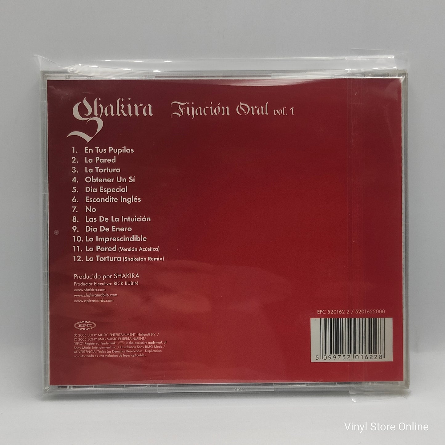 Shakira - Fijación Oral Vol. 1 (CD)